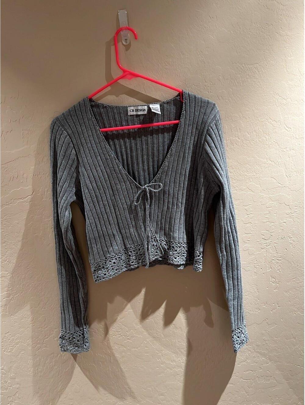 tie front cardigan sweaters